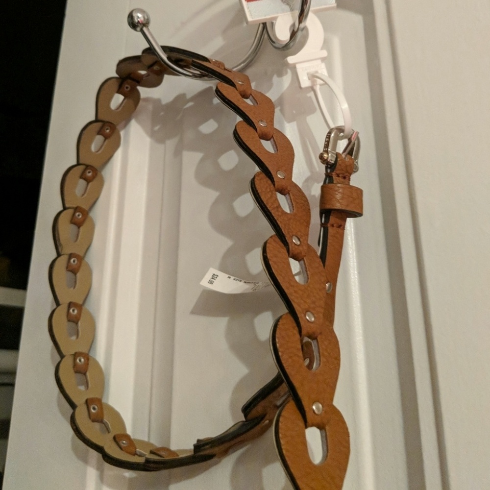 Skinny Links Light Brown Belt